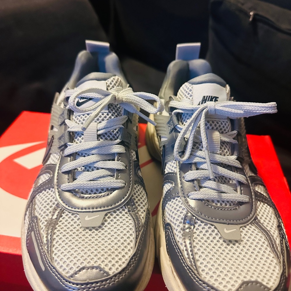 Nike Women’s White and Gray Sneakers